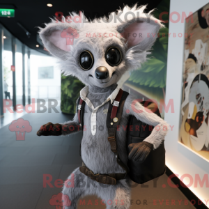 Mascot character of a Gray...
