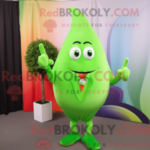 Mascot character of a Lime...