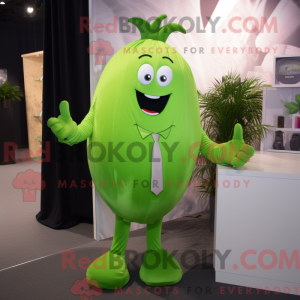 Mascot character of a Lime...
