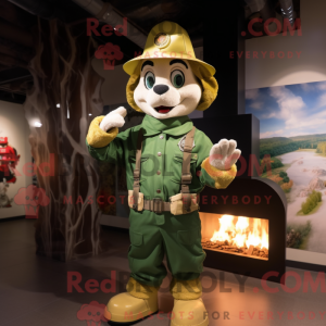 Mascot character of a...