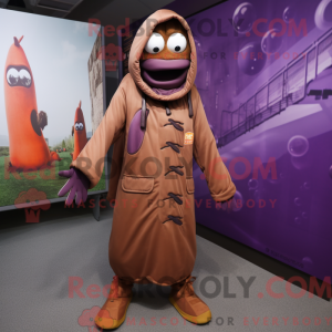 Maskot postava rezavého...