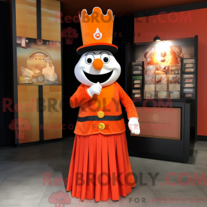 Personagem de máscara de um...