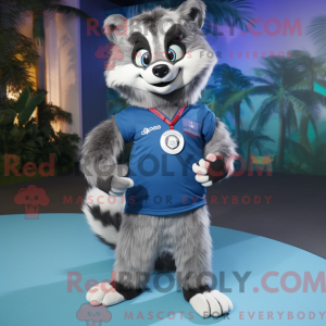 Personnage mascotte d un...