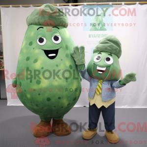 Mascot karakter van een...