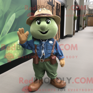 Mascot karakter van een...