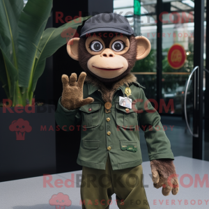 Mascot karakter van een...