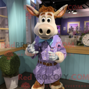 Mascottefiguur van een...
