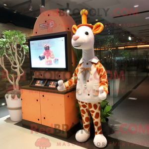 Mascot karakter van een...