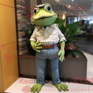 Mascottekarakter van een...