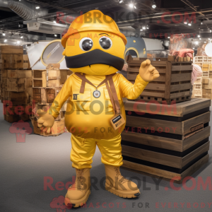 Mascottekarakter van een...