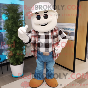 Mascottekarakter van een...