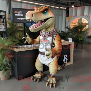 Mascot karakter van een...