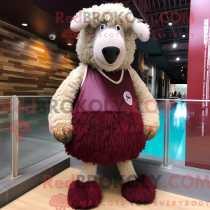 Mascot character of a...