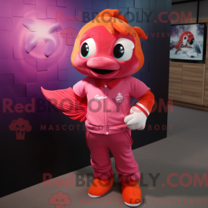 Mascottekarakter van een...
