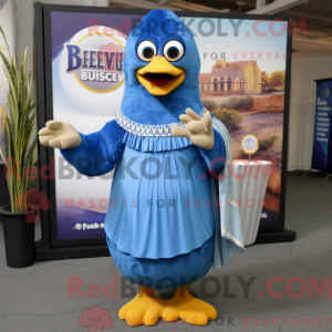 Mascot karakter van een...