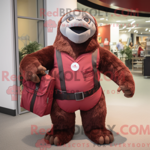 Mascot character of a...