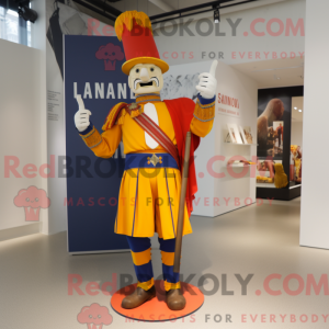 Personnage mascotte d un...