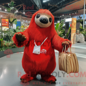 Mascot karakter van een...