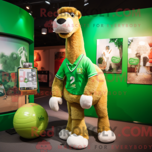 Mascottefiguur van een...