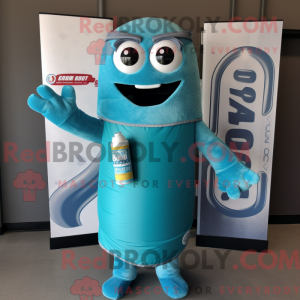 Mascota de una lata de...