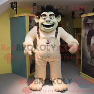 Mascottefiguur van een...