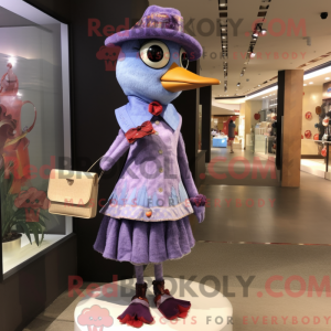 Maskot karakter af en...