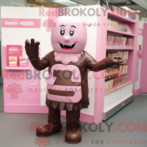 Maskot karakter af en...