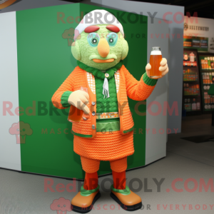 Mascottefiguur van een...