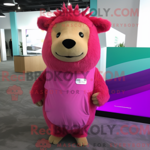 Mascot character of a...