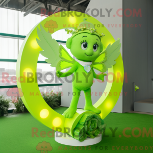 Mascot character of a Lime...