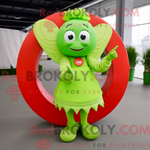 Mascot character of a Lime...