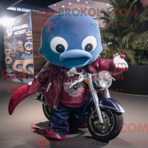 Mascot character of a...