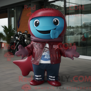 Mascot character of a...
