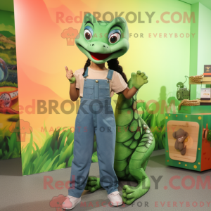 Maskot karakter af en...