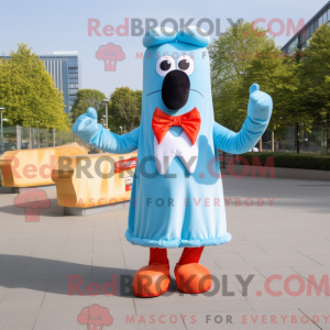 Mascot karakter van een...