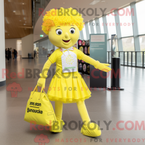 Personnage mascotte d une...