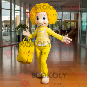 Mascot karakter van een...