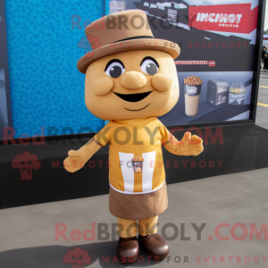 Mascottefiguur van een...