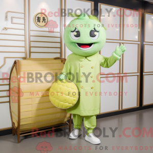 Mascottekarakter van een...