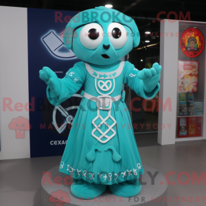 Mascottekarakter van een...