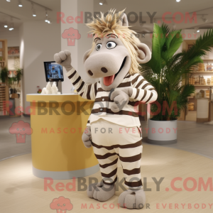 Personnage mascotte d un...