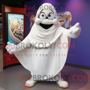 Mascot character of a White...