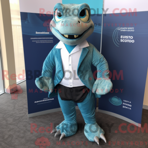 Mascot karakter van een...