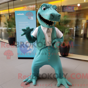 Mascot karakter van een...