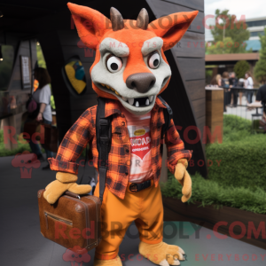 Mascot character of a...