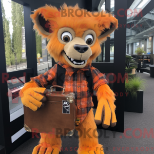 Mascot character of a...