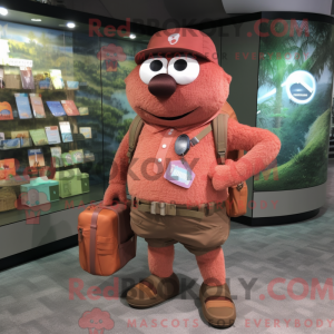 Personaje mascota de Rust...