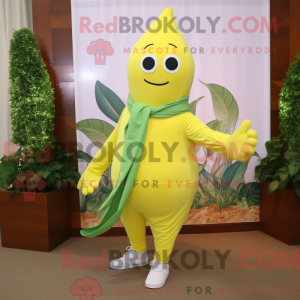 Mascot karakter van een...