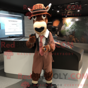 Personnage mascotte d Okapi...