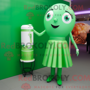 Mascot karakter van een...